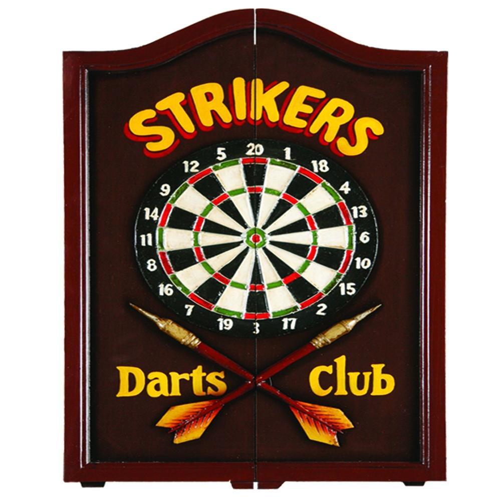 RAM Game Room Strikers Dartboard Cabinet