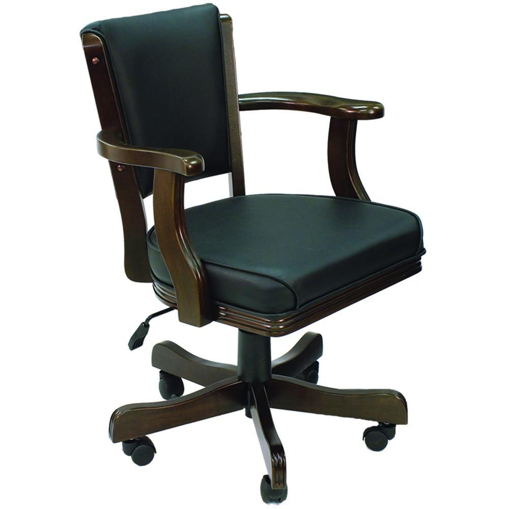 RAM Game Room Swivel Game Chair - Cappuccino